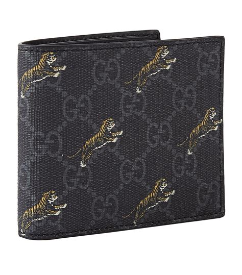 gucci soho leather bifold wallet|Gucci men's wallet tiger.